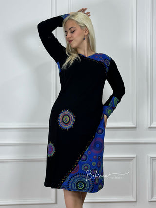 Rochie din bumbac ajustată