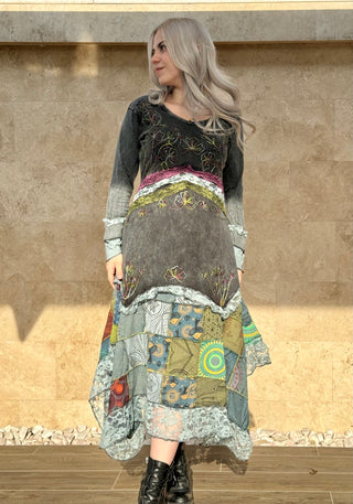 Patchwork-Kleid