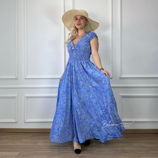 Kleid mit Wespentaille