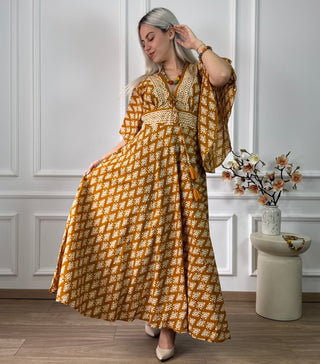 Indisches Baumwollkleid