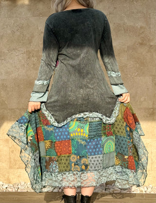 Patchwork-Kleid