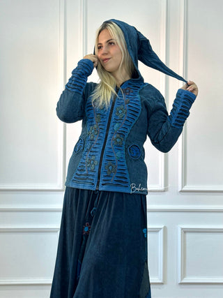 Cardigan căptușit nepalez