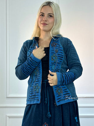 Cardigan căptușit nepalez