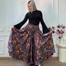 Grau/Rosa Paisley