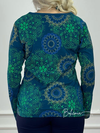 Bluza cu model mandala