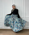 Blau/Lila Paisley