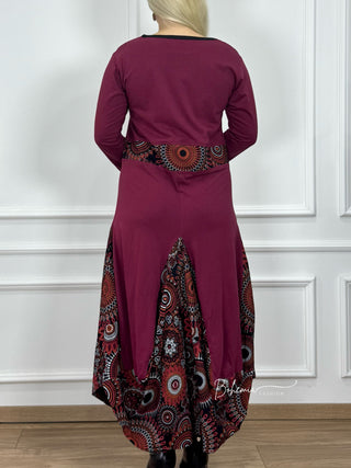 Kleid mit weitem Rock