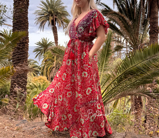 Indisches langes Kleid