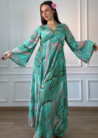 Long sleeve Indian dress