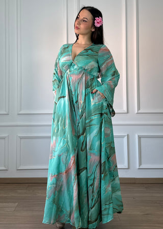 Long sleeve Indian dress