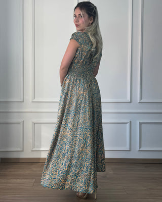 Rochie cu talie încrețită