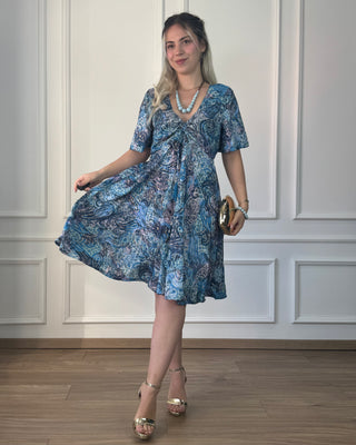 Rochie maxi cu decolteu în formă de inimă