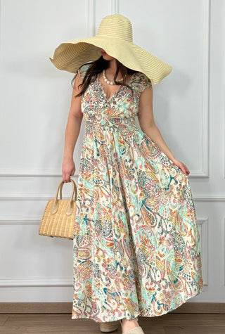 Rochie cu talie încrețită