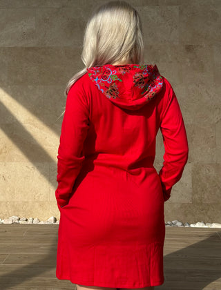 Mandala-Pulloverkleid