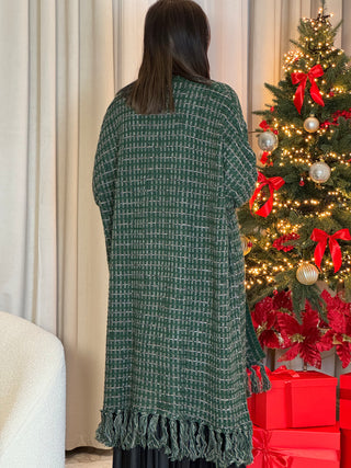 Strickjacke - Grün