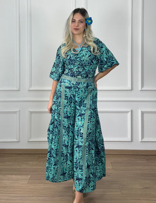 Indiai átlapolt nadrág