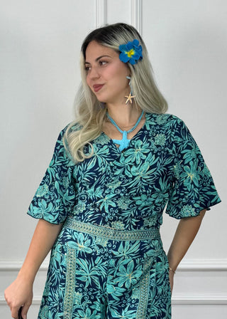 Bluză cu mâneci scurte