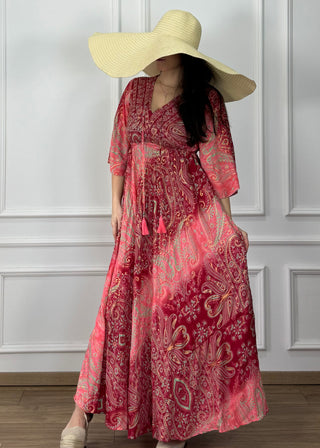 Rochie lungă indiană