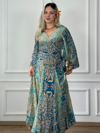 Bluză cu mâneci clopot