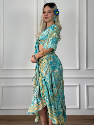 Fustă ridicabilă pe lateral