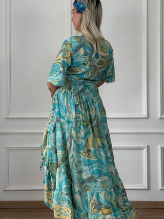 Fustă ridicabilă pe lateral