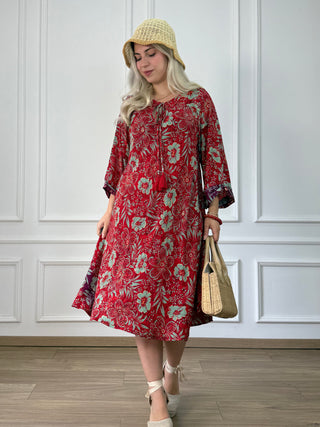 Tunică cu mâneci trei sferturi