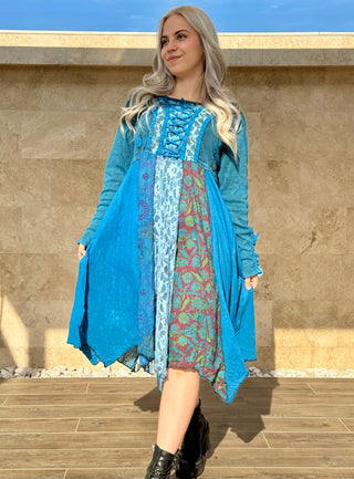 Spitzenkorsettkleid