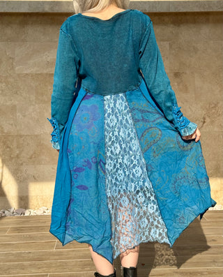 Spitzenkorsettkleid