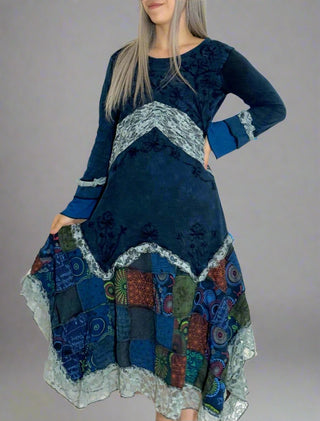 Patchwork-Kleid