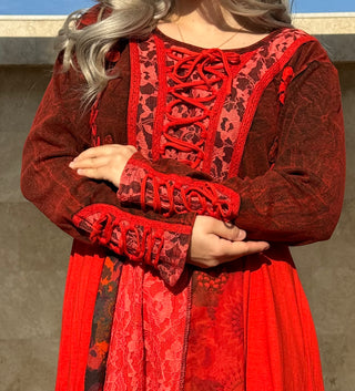 Spitzenkorsettkleid