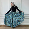 Blaues Paisley